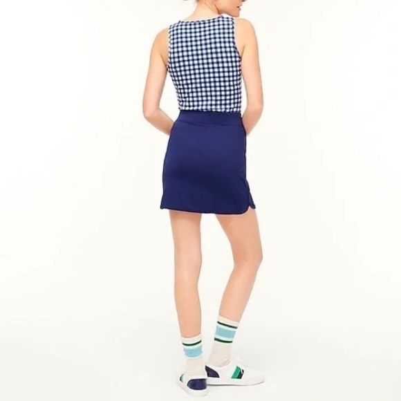 NWT J. Crew Factory Women's Active Navy Blue Spandex Skort Size XL - Picture 6 of 12